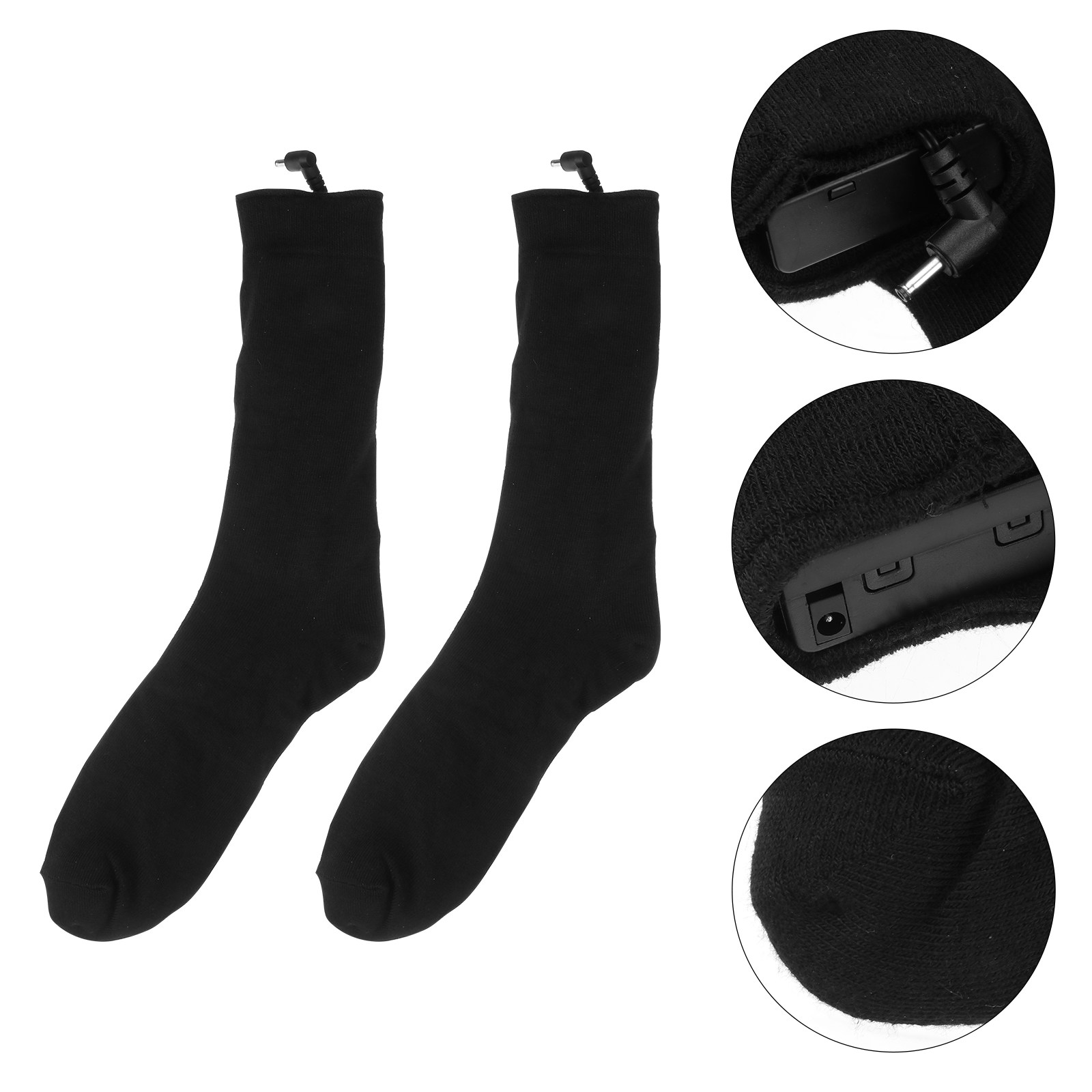 Thermal Sock Winter - 1Pair Electric Heated Socks Double Layer