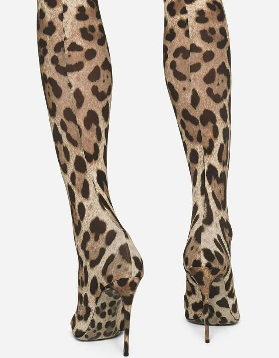 Sexy Leopard Over-the-Knee Str - مراجعة Knee High Sock Women وسعره