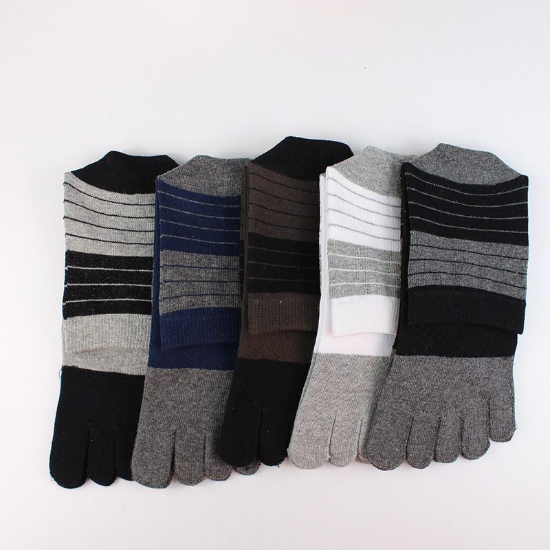 3/5 Pairs Men Five Toe Crew So - مراجعة Toe Sock Split وسعره