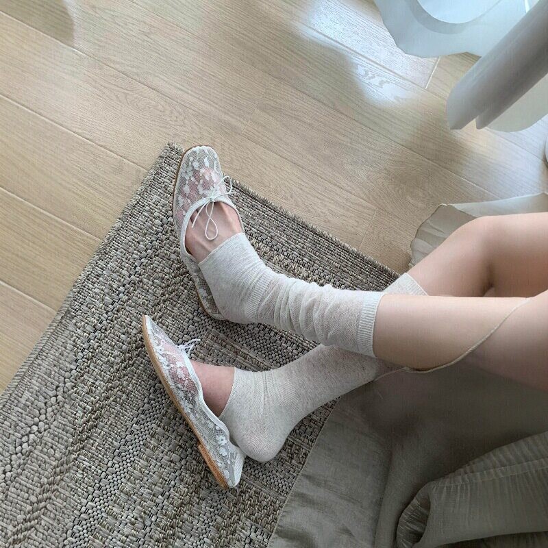 1 Pair Sheer Mesh Slouchy Leg  - مراجعة Boot Sock Slouchy وسعره
