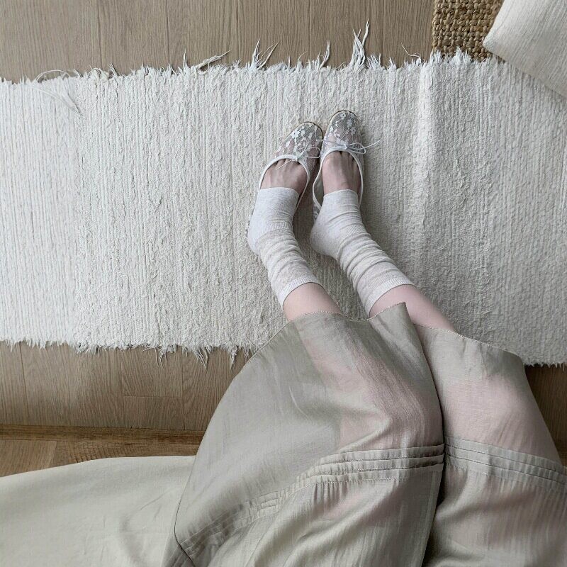 1 Pair Sheer Mesh Slouchy Leg  - مراجعة Boot Sock Slouchy وسعره