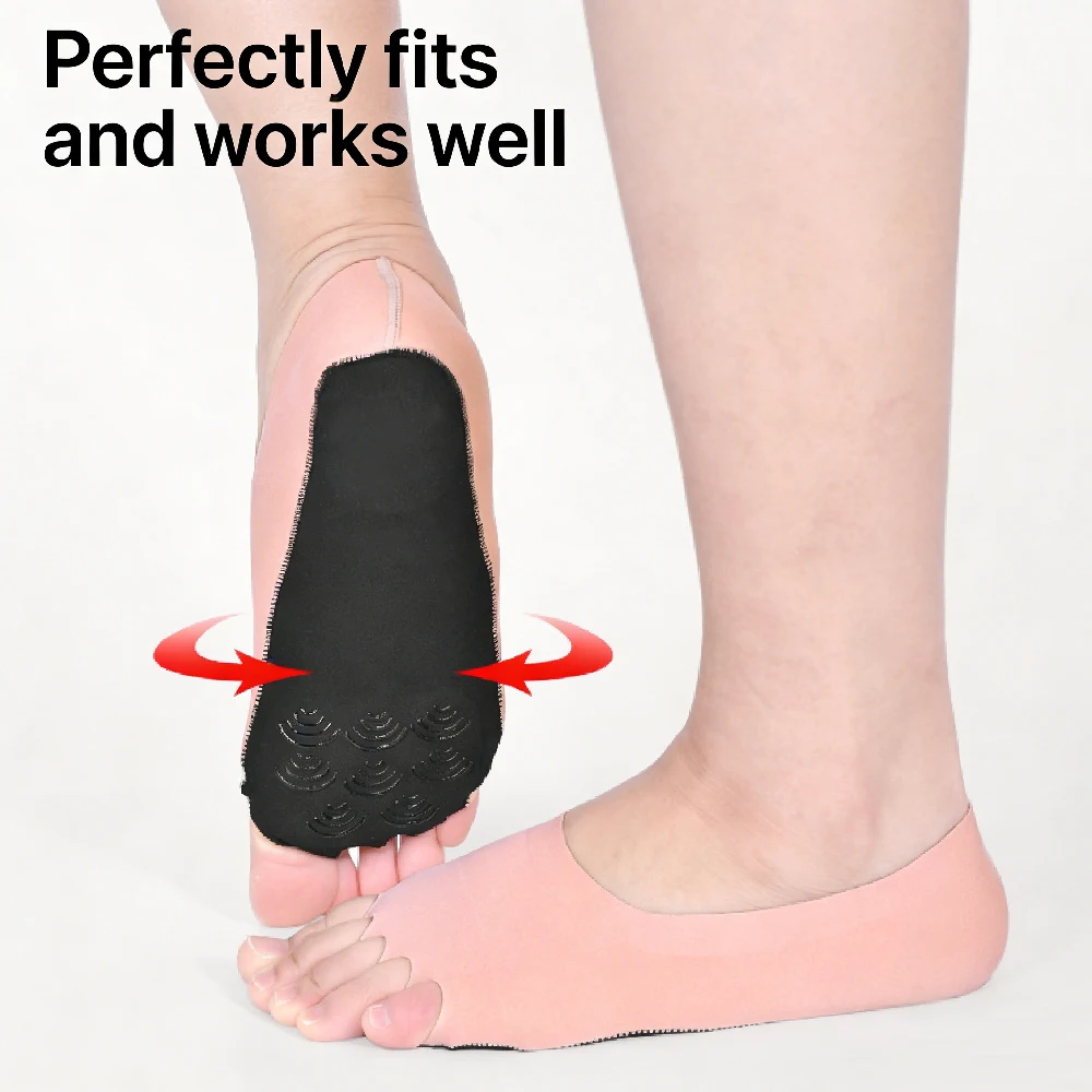 1Pair Toeless Yoga Socks for W - مراجعة Grip Sock Yoga وسعره