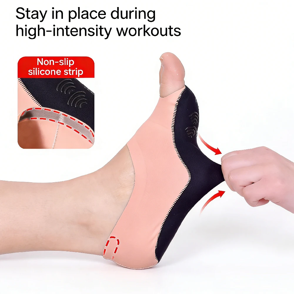 1Pair Toeless Yoga Socks for W - مراجعة Grip Sock Yoga وسعره