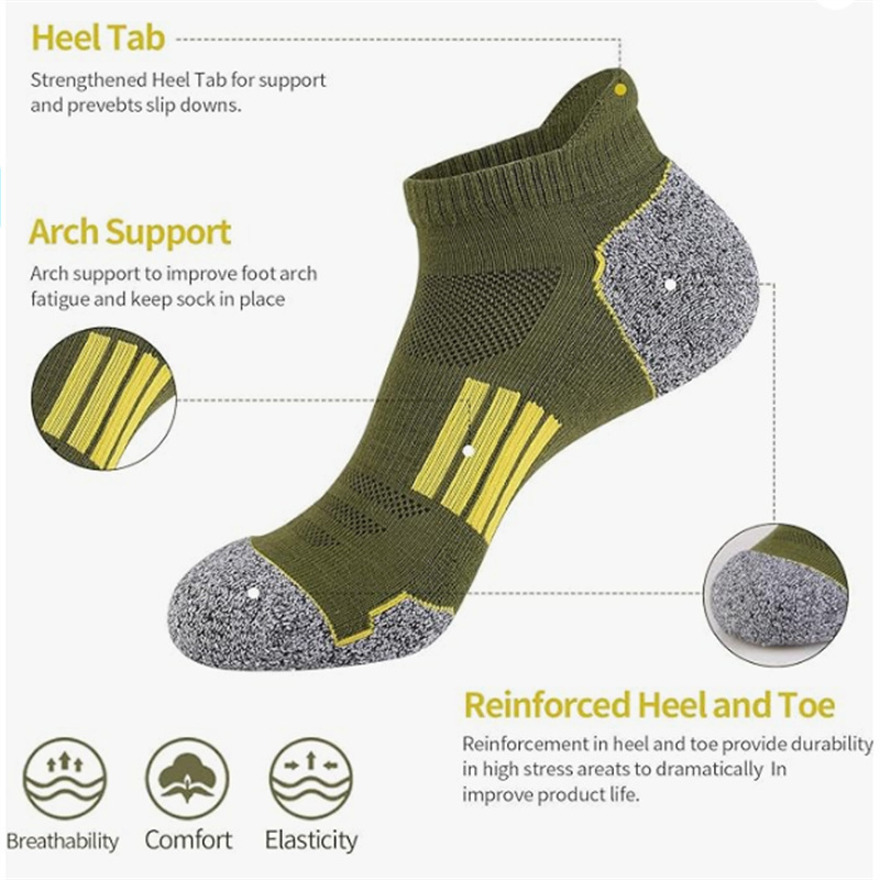 Men's Vibrant Multicolor Strip - مراجعة Ankle Sock Low Cut وسعره