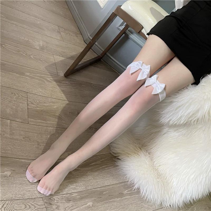 1/2Pcs Bow Tie Long Tube Stock - مراجعة Silk Sock Bamboo وسعره