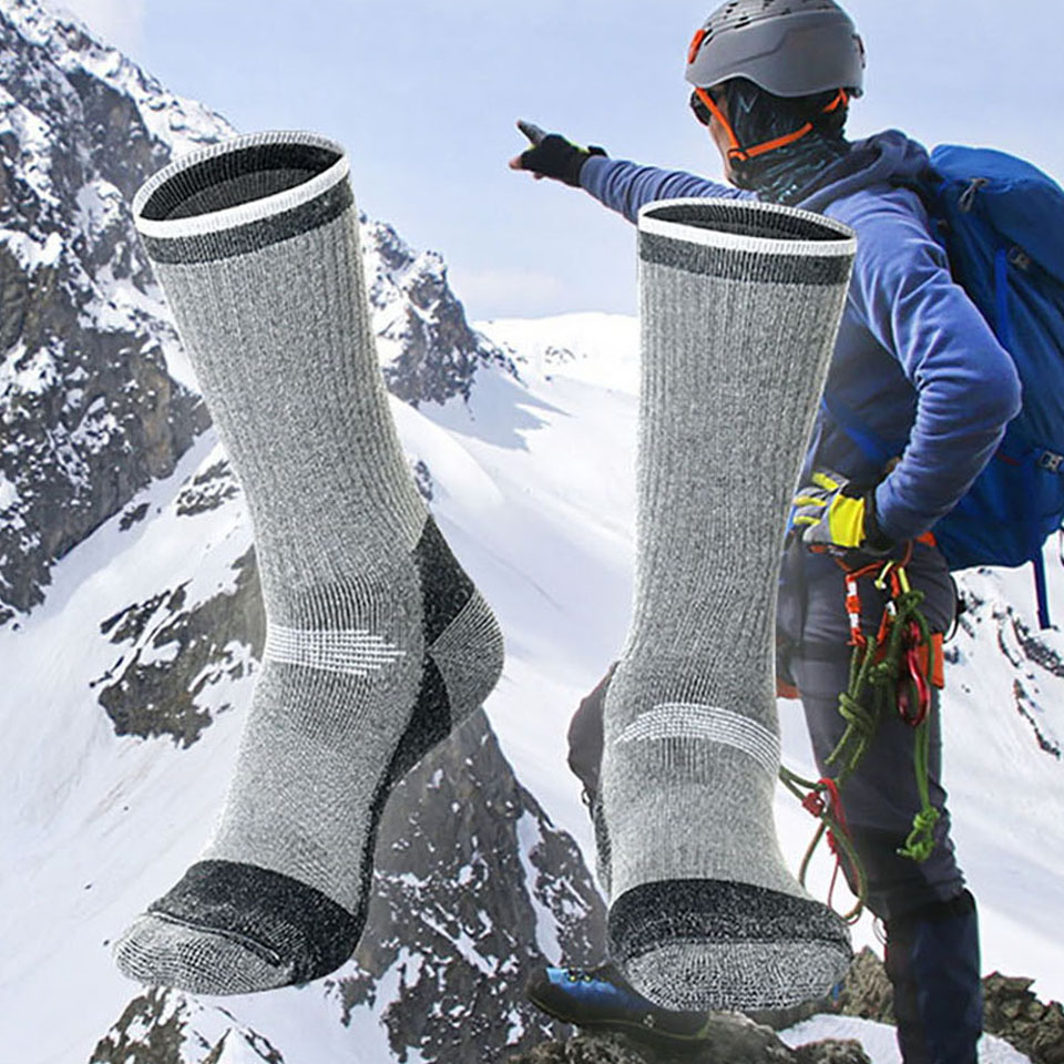 Loogdeel 1PairMerino Wool Ther - مراجعة Wool Hiking Sock وسعره