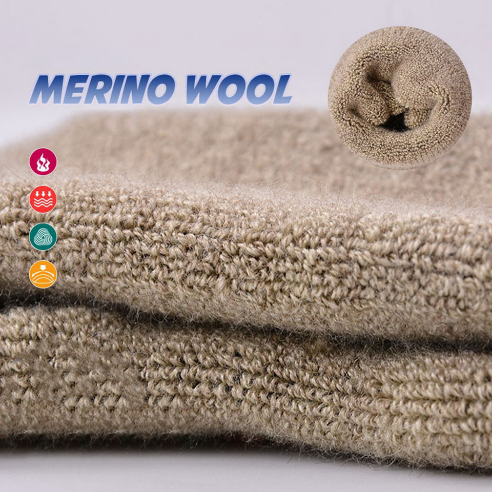 Loogdeel 1PairMerino Wool Ther - مراجعة Wool Hiking Sock وسعره